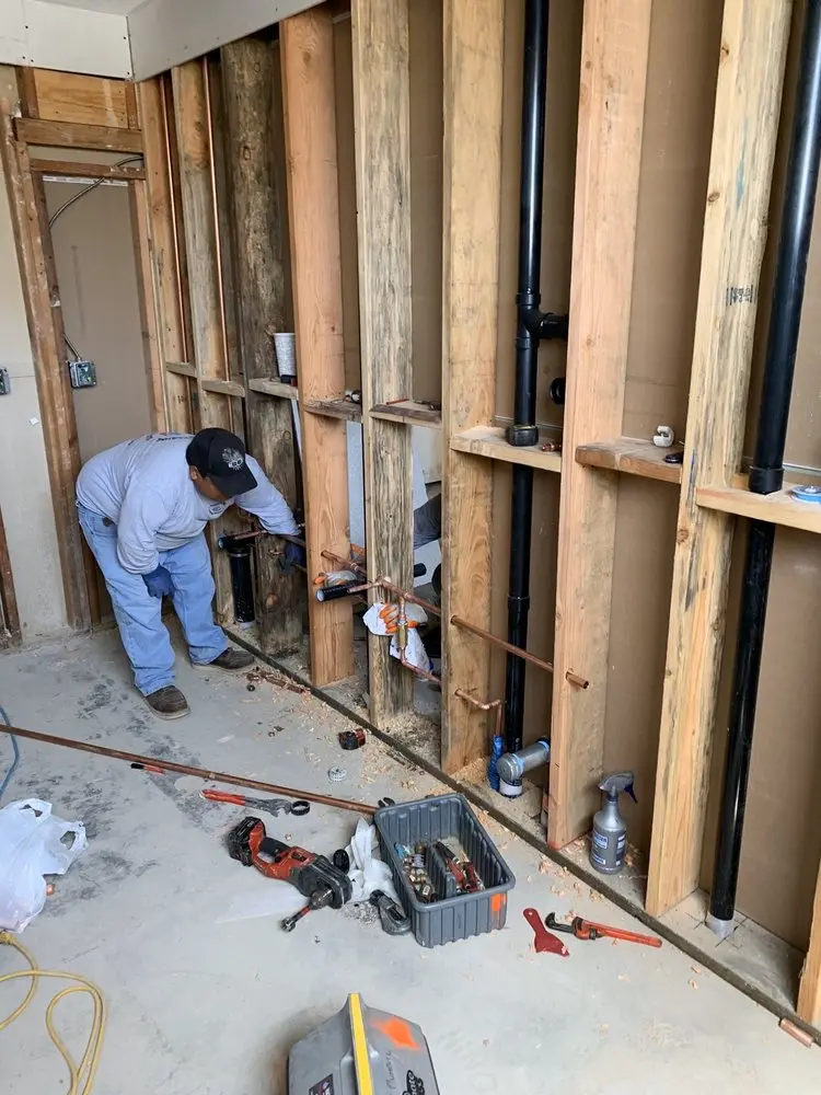 Commercial rough-in plumbing for Water Heater Replacement in Fort George G Meade